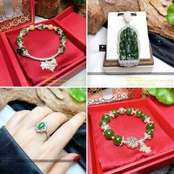 Phật Di Lặc ngọc phỉ thuý Myanmar